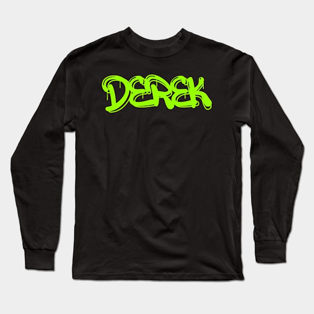 Derek Long Sleeve T-Shirt by BjornCatssen